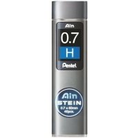 Набор грифели для механических карандашей Pentel "Ain Stein" 0,7 мм, 40 шт в тубе