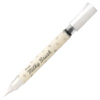 Маркер-кисть Pentel Milky с кнопкой подкачки чернил 1-10 мм в блистере