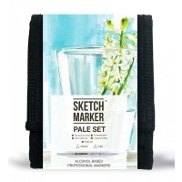 Набор маркеров Sketchmarker Pale set 12 шт