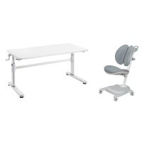 Комплект мебели Hoff Cubby парта Imparare Grey и кресло Arnica Grey