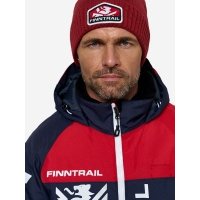 Водонепроницаемая шапка FINNTRAIL, Красный Водонепроницаемость,С подкладкой,Бини