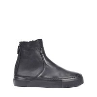 Ботинки кожаные на меху