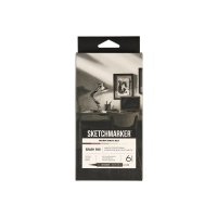 Набор маркеров Sketchmarker "Brush Pro Warm Gray Set" 6 цветов в картонной упаковке