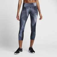 Женские укороченные беговые тайтсы с принтом Nike Power Epic 