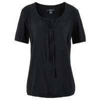 Туника с коротким рукавом (черный) 