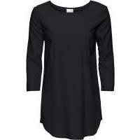 Футболка с рукавом 3/4 (черный) 