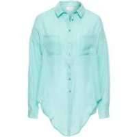 Блузка, завязывающаяся на узел (полярно-мятный) 