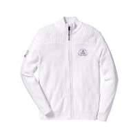 Вязаный кардиган Regular Fit (белый) 