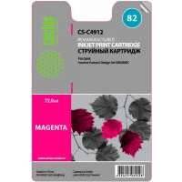 Картридж Cactus CS-C4912 №82 для HP DJ 500/800C (72мл) (пурпурный)