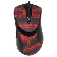 мышь A4Tech Black-red USB XL-740K