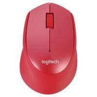 мышь Logitech M330 Silent Plus, red, красная [910-004911] M330 Silent Plus