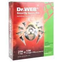антивирус 2 ПК 1 год DoctorWeb Security Space