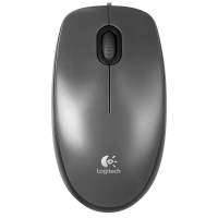 мышь Logitech Black USB [910-001604/910-005003] M100