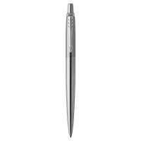 ручка шариковая Parker "Jotter Core Stainless Steel CT", 0,7 мм, синяя, корпус хром 1953170