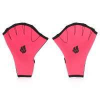 Акваперчатки MadWave Aquafitness Gloves, S, Pink/Black M0746 03 4 03W