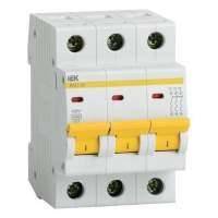 Выключатель автоматический IEK 3п 63А С 4.5кА ВА47-29