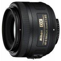 Объективы для фото и видеокамер Nikon AF-S 35mm f/1.8G DX Nikkor