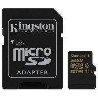 Карта памяти SDHC Micro Kingston SDCA10/32GB