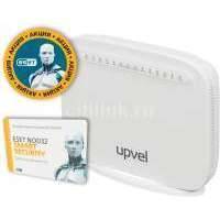 Беспроводной маршрутизатор UPVEL UR-835VCU + ПОДАРОК ESET NOD32 5 ПК 3 мес, ADSL2+, белый [ur-835vcu universal_citilink] UR-835VCU UNIVERSAL_CITILINK