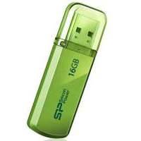 Флешка USB SILICON POWER Helios 101 16Гб, USB2.0, зеленый [sp016gbuf2101v1n] SP016GBUF2101V1N