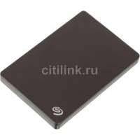 Внешний жесткий диск SEAGATE Backup Plus Slim , 1Тб, черный STDR1000200