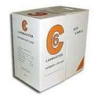 Кабель информ. Lanmaster (TWT-6UTP-GY) кат.6 U/UTP 4X2 PVC внутр. 305м сер. TWT-6UTP-GY