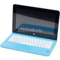 Ноутбук-трансформер HP Stream x360 11-aa000ur, 11.6", Intel Celeron N3050, 1.6ГГц, 2Гб, 32Гб SSD, Intel HD Graphics , Windows 10, голубой [y7x57ea] Y7X57EA