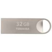 Флешка USB TOSHIBA Owari U401 32Гб, USB2.0, серебристый [thn-u401s0320e4] THN-U401S0320E4