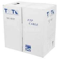 Кабель информ. Lanmaster (TWT-5EFTP-OUT ) кат.5е SF/UTP 4X2X24AWG PVC внеш. 305м черн. TWT-5EFTP-OUT