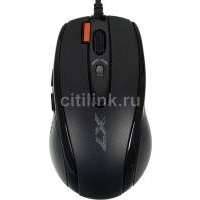 Мышь A4 XL-750BK лазерная проводная USB, черный [xl-750bk usb] XL-750BK USB