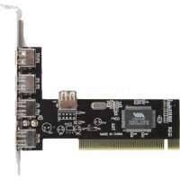 Контроллер PCI VIA6212 (4+1) 5xUSB2.0 Bulk [asia pci 6212 4p usb 2.0] ASIA PCI 6212 4P USB 2.0
