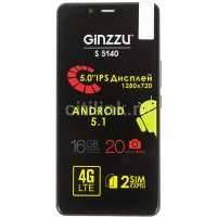 Смартфон GINZZU S5140 черный 00-00000474
