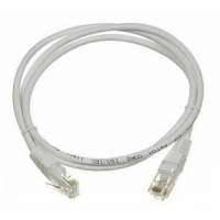 Патч-корд LANMASTER TWT литой (molded), UTP, cat.5E, 0.5м, 1 шт, серый TWT-45-45-0.5-GY