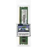 Модуль памяти PATRIOT Signature DDR4 - 4Гб 2400, DIMM, Ret PSD44G240041