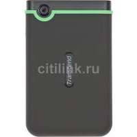 Внешний жесткий диск TRANSCEND StoreJet 25M3 , 500Гб, черный TS500GSJ25M3