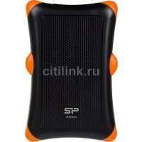 Внешний жесткий диск SILICON POWER Armor A30 , 1Тб, черный SP010TBPHDA30S3K