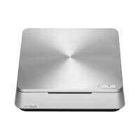 Неттоп ASUS VivoPC VM42-S031M, Intel Celeron 2957U, DDR3 4Гб, 500Гб, Intel HD Graphics, CR, noOS, серебристый и черный [90ms00b1-m00310] 90MS00B1-M00310