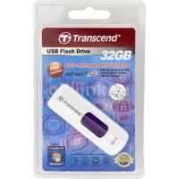 Флешка USB TRANSCEND Jetflash 530 32Гб, USB2.0, фиолетовый и белый [ts32gjf530] TS32GJF530