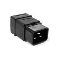 Вилка Lanmaster IEC 60320 C20 16A 250V black LAN-IEC-320-C20