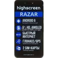 Смартфон HIGHSCREEN Razar черный 23834