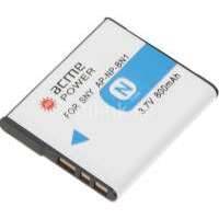 Аккумулятор ACMEPOWER AP-BN1, Li-Ion, 3.7В, 600мAч, для компактных камер Sony CyberShot DSC-T10, Sony CyberShot DSC-T110, Sony CyberShot DSC-T110D, Sony CyberShot DSC-T99, Sony CyberShot DSC-TX10, Son AP-BN-1