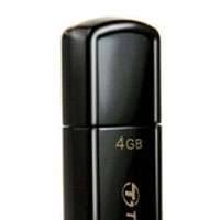 Флешка USB TRANSCEND Jetflash 350 4Гб, USB2.0, черный [ts4gjf350] TS4GJF350