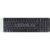 Клавиатура LOGITECH K230, USB, Радиоканал, черный [920-003348] 920-003348