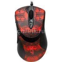 Мышь A4 XL-740K лазерная проводная USB, черный и красный [xl-740k usb] XL-740K USB