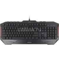 Клавиатура ASUS CERBERUS MKII, USB, черный [90yh0131-b2ra00] 90YH0131-B2RA00