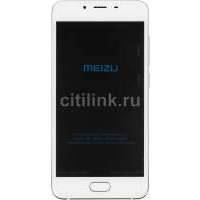 Смартфон MEIZU U10 16Gb, серебристый/белый U680H 16GB S/W