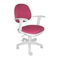 Кресло БЮРОКРАТ Ch-W356AXSN, на колесиках, ткань, розовый [ch-w356axsn/15-55] CH-W356AXSN/15-55