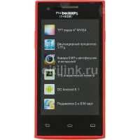 Смартфон PHILIPS S309 8Gb, красный 867000135413