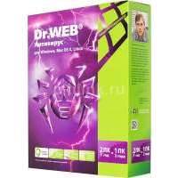 ПО DR.Web Антивирус 2 ПК/1 год (BHW-A-12M-2-A3) BHW-A-12M-2-A3