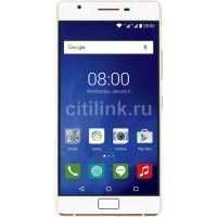 Смартфон PHILIPS Xenium X818 золотистый/белый 867000140392